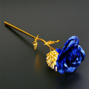 Blue Standalone Rose
